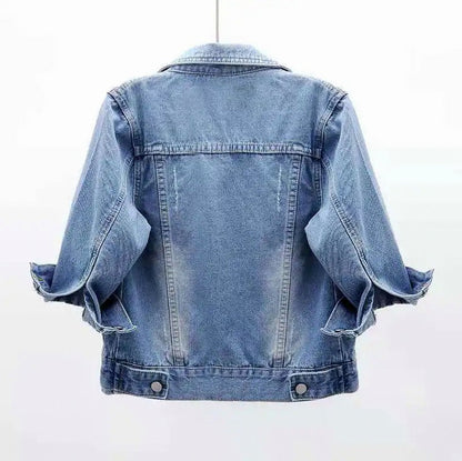 Cropped Denim Jacket