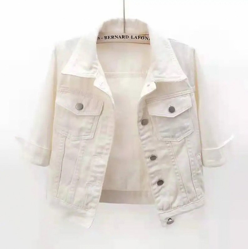Cropped Denim Jacket