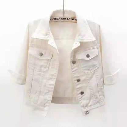 Cropped Denim Jacket