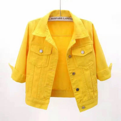 Cropped Denim Jacket