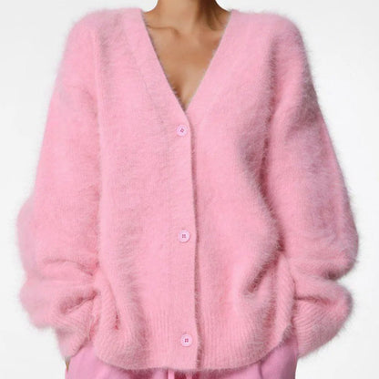 Off Shoulder Knit Cardigan