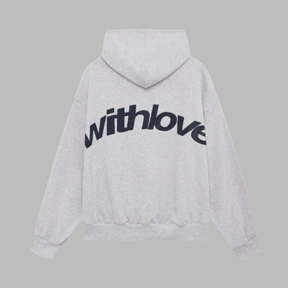 Oversized Graphic Pullover Hoodie