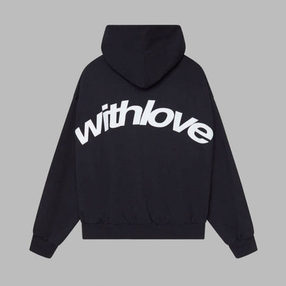 Oversized Graphic Pullover Hoodie