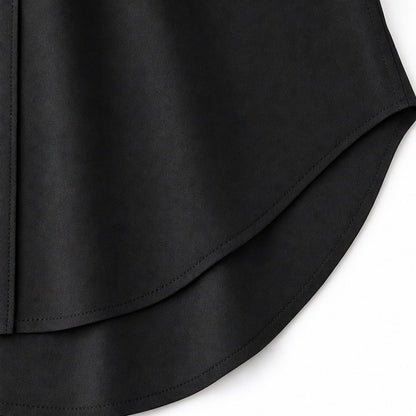 Poplin 3/4 Sleeve Midi Shirt Dress
