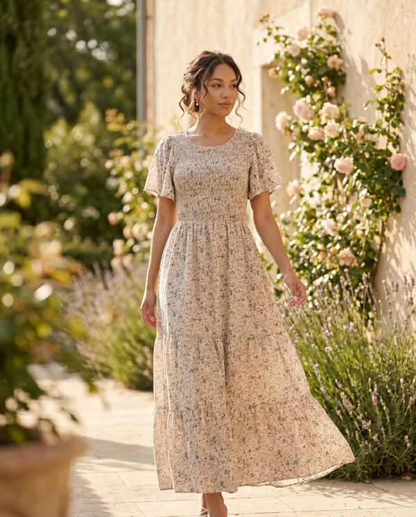 Marguerite Prairie Maxi Dress