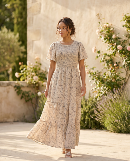 Marguerite Prairie Maxi Dress