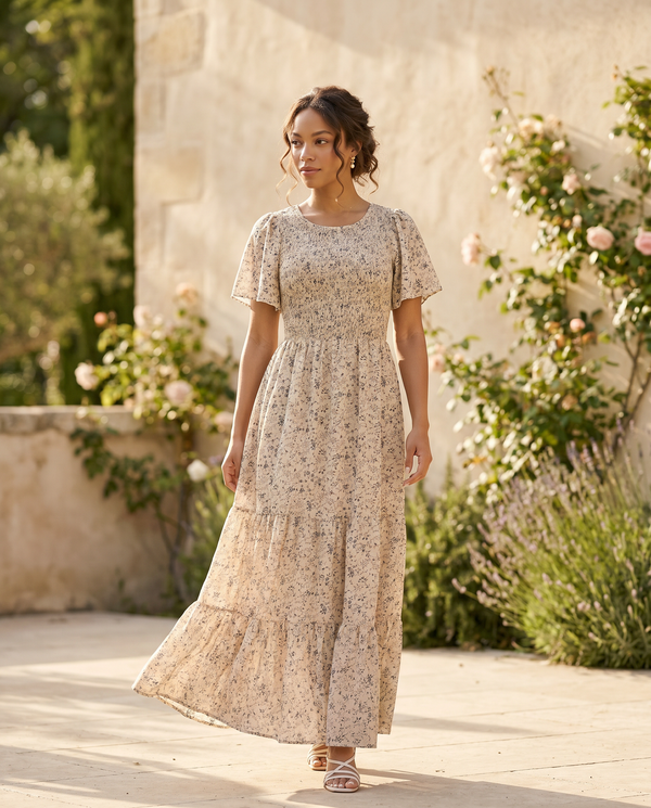 Marguerite Prairie Maxi Dress