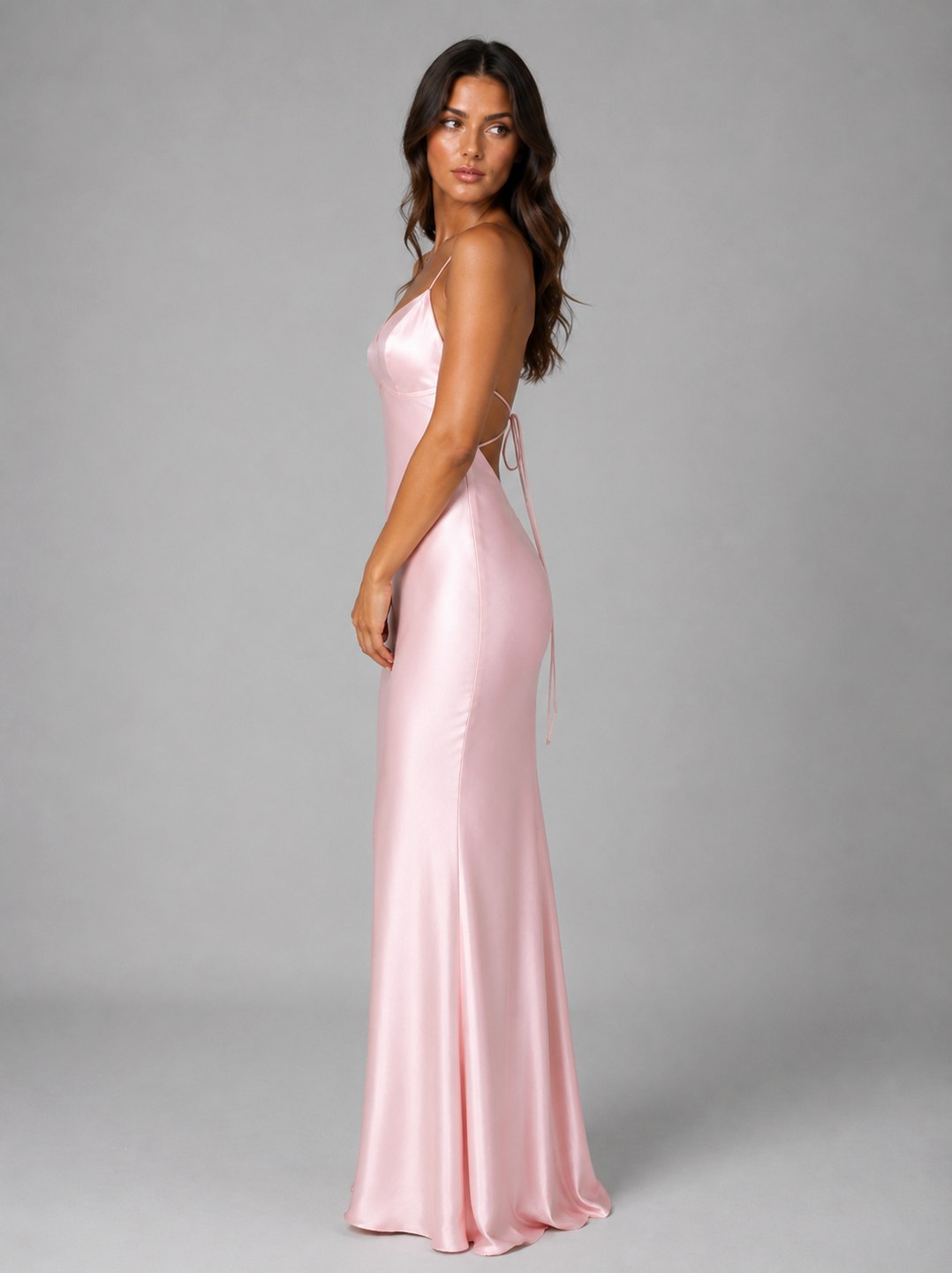 Satin Sweetheart Slip Maxi Dress