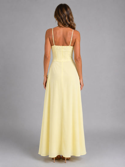 Sweetheart Bustier Maxi Dress