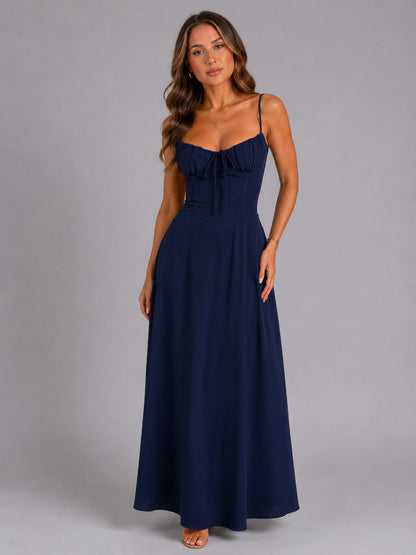 Sweetheart Bustier Maxi Dress